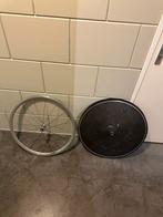 Baanwielen set met dicht achterwiel, Ophalen, Gebruikt, Racefiets, Wiel