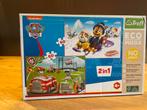 2 Paw Patrol Puzzels - 60 Stukjes - Compleet, Ophalen, Meer dan 50 stukjes, Gebruikt, 4 tot 6 jaar