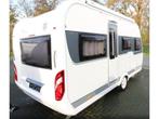 Hobby De Luxe 455 UF Mover / Luifel., Caravans en Kamperen, Caravans, Overige typen, Rondzit, Hobby, Bedrijf