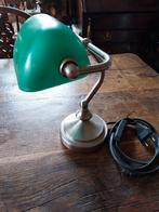 Bankierslamp....goed werkend., Ophalen of Verzenden, Gebruikt, Minder dan 50 cm