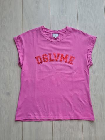 Nieuw shirt Dante6 roze glimmende print maat 2 S 36 Dante 6  beschikbaar voor biedingen