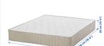 IKEA naruurlatex matras twijfelaar, Huis en Inrichting, Slaapkamer | Matrassen en Bedbodems, Ophalen, Gebruikt, 140 cm, Twijfelaar
