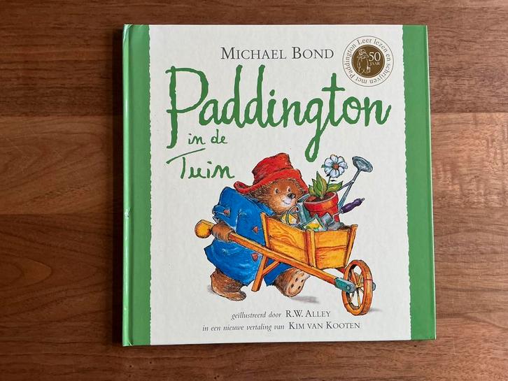 Paddington in de tuin - Michael Bond - Kim van Kooten, Boeken, Kinderboeken | Kleuters, Zo goed als nieuw, Fictie algemeen, Ophalen of Verzenden