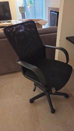 Bureaustoel gratis ophalen, Huis en Inrichting, Ophalen, Gebruikt, Zwart