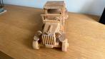 Houten antieke auto 35x 14cm, Ophalen of Verzenden, Zo goed als nieuw, Auto, Overige merken