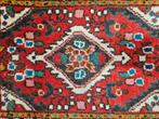 Handgeknoopt Perzisch wol Mini Hamadan tapijt 42x59cm, Persian Perzisch vintage oosters hype, 50 tot 100 cm, Ophalen of Verzenden