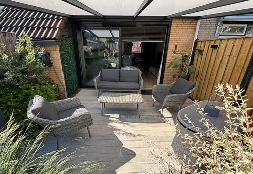 Loungeset, Tuin en Terras, Tuinbanken, Gebruikt, Wicker, Ophalen