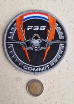 Embleem F35 COMMIT Koninlijke Defensie, Ophalen, Luchtmacht, Nederland, Embleem of Badge