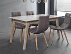 Eettafel, Ophalen, Gebruikt, 100 tot 150 cm, Eikenhout