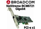 Broadcom NetXtreme BCM5721 Gigabit PCI-e x1 Adapter | FH/LP, Gebruikt, Ophalen of Verzenden, Intern