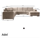 Hoekbank U vorm perfecte staat!, Huis en Inrichting, Ophalen, Zo goed als nieuw, Vierpersoons of meer