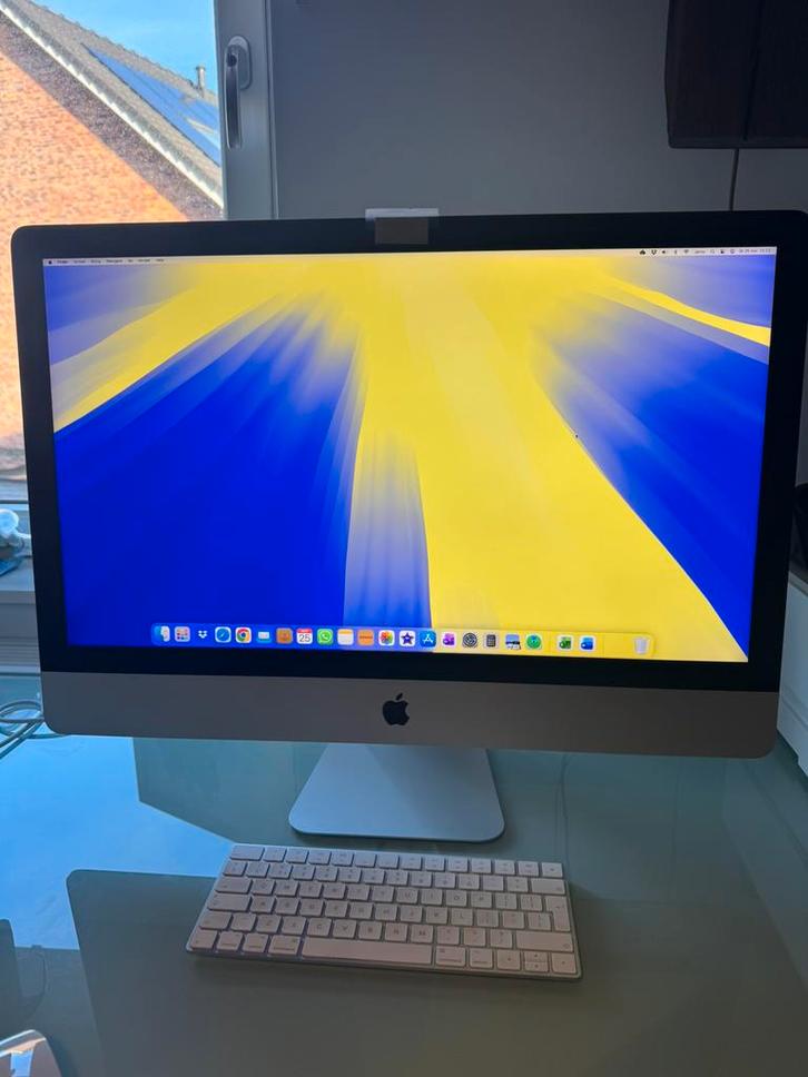 Imac 2019 (27 inch!!). i5/8GB/1TB/RP570X (zeer goed!!), Computers en Software, Apple Desktops, Gebruikt, iMac, HDD, 3 tot 4 Ghz