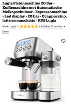 Lugoa espressomachine nieuw in doos, Ophalen, Nieuw, Koffiemachine, Gemalen koffie