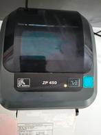 ZEBRA ZP 450 LABELPRINTER BARCODE, Computers en Software, Labelprinters, Ophalen of Verzenden, Gebruikt