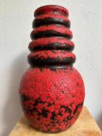 Fat lava vaas Scheurich Keramik West-Germany ‘Wien’ 40 cm, Ophalen of Verzenden