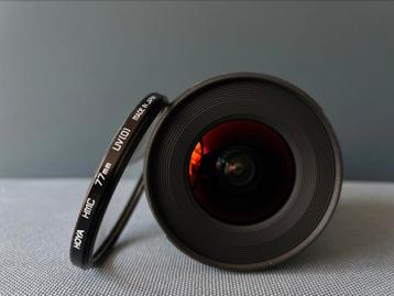 Mooie Sigma 10 20 lens 1:4 - 5.6 met Hoya UV filter beschikbaar voor biedingen