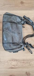 Grijze leren feedback de la bretaniere handtas, Ophalen of Verzenden, Zo goed als nieuw, Grijs, Leer