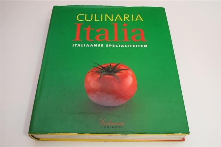 Culinaria Italia — Hét Standaardwerk over Italiaanse Keuken, Boeken, Kookboeken, Gelezen, Italië, Ophalen of Verzenden