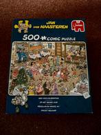 Jan van Haasteren puzzel op het nieuwe jaar 500 stukjes, Ophalen of Verzenden, 500 t/m 1500 stukjes, Zo goed als nieuw, Legpuzzel