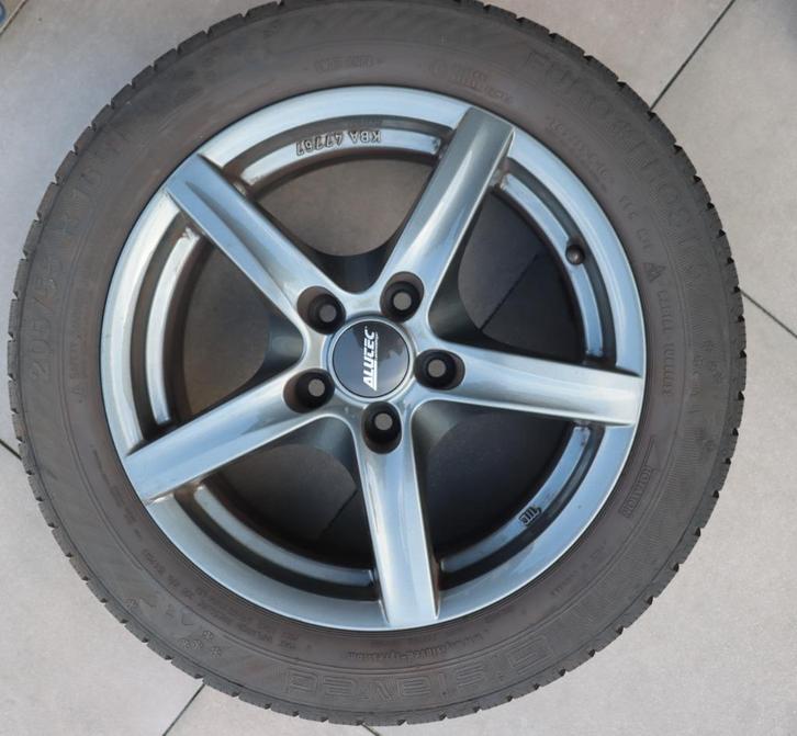 Set winterbanden, Auto-onderdelen, Banden en Velgen, Banden en Velgen, Winterbanden, 16 inch, 205 mm, Personenwagen, Gebruikt