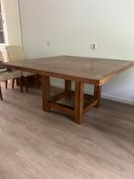 Tafel - eettafel, Huis en Inrichting, Tafels | Eettafels, Ophalen, Vierkant, Zo goed als nieuw, Vijf personen of meer