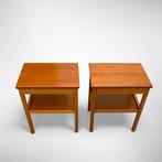Vintage nachtkastjes uit Zweden, jaren 50, ?, Zo goed als nieuw, 45 tot 65 cm, Minder dan 55 cm