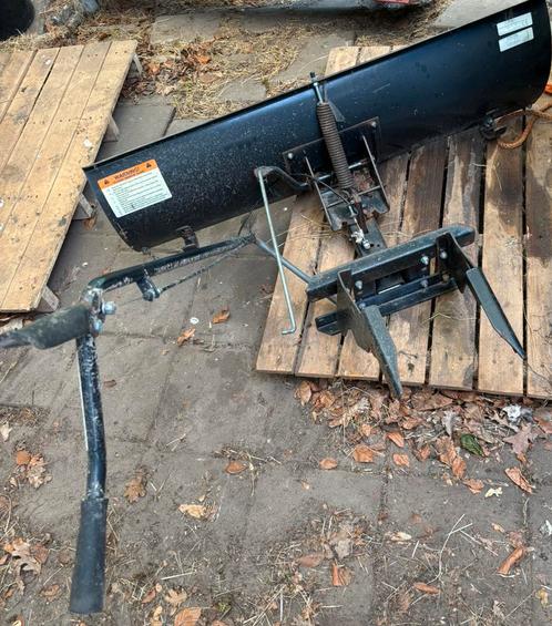 Zitmaaier schuif sneewschuif schuifblad zitmaaer Husqvarna, Tuin en Terras, Grasmaaiers, Zo goed als nieuw, 50 cm of meer, Cirkelmaaier