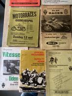 Programma Boekjes Jaren '70 - Motorraces, Boeken, Ophalen of Verzenden, Gelezen, Folder