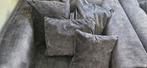 Love seat + poef, Ophalen, Gebruikt, Stof