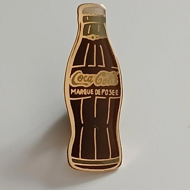 Coca-Cola Fles Speldje - Vintage, Verzamelen, Speldjes, Pins en Buttons, Gebruikt, Speldje of Pin, Merk, Ophalen of Verzenden