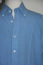 Italiaanse Portonova blouse overhemd maat L 41 / 42 blauw, Kleding | Heren, Overhemden, Blauw, Portonova, Ophalen of Verzenden