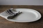 Brocante serveerschaal off white Regout XL *Pronck & Praal*, Antiek en Kunst, Curiosa en Brocante, Ophalen of Verzenden