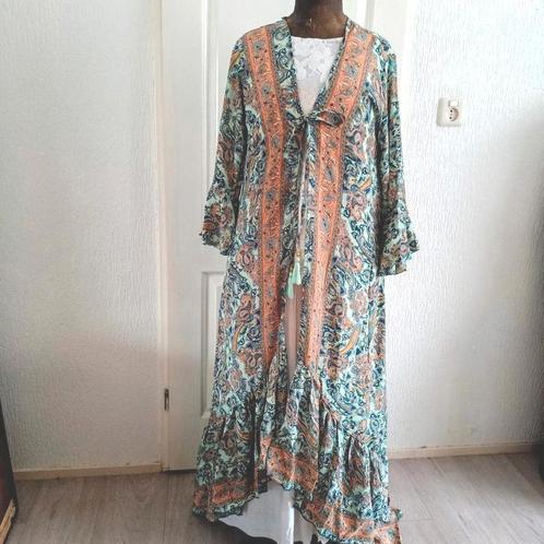 100,% zijde Ibiza jurk/ tuniek/ vest mt M/ L, Kleding | Dames, Jurken, Zo goed als nieuw, Maat 38/40 (M), Overige kleuren, Onder de knie