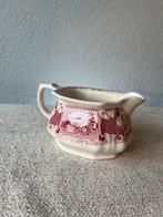 Vintage melkkannetje maastricht victoria rood servies, Antiek en Kunst, Ophalen of Verzenden