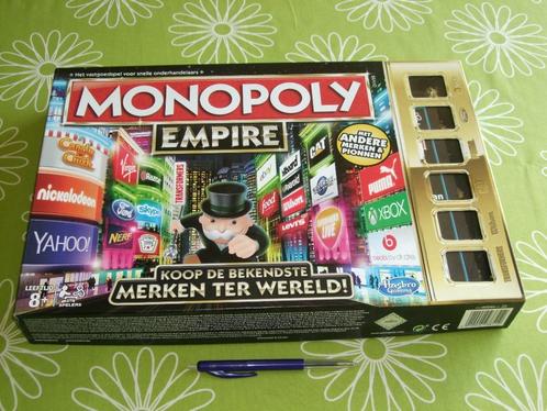 Monopoly Empire, Hobby en Vrije tijd, Gezelschapsspellen | Bordspellen, Zo goed als nieuw, Een of twee spelers, Drie of vier spelers