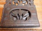 Art deco houten brievenhouder, Antiek en Kunst, Antiek | Woonaccessoires, Ophalen of Verzenden