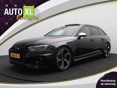 Audi RS4 Avant 2.9 TFSI RS 4 Quattro 451 PK Pano-dak Adapt., Auto's, Audi, Bedrijf, Te koop, RS4, 360° camera, 4x4, ABS, Achteruitrijcamera