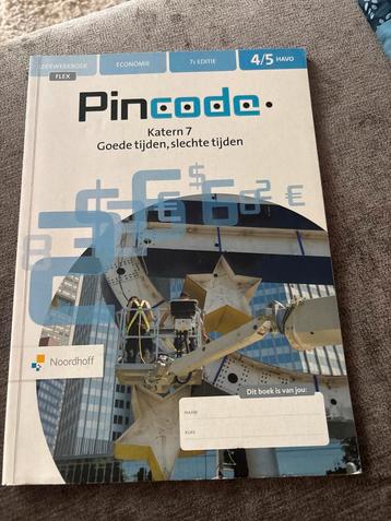 Pincode Economie 4/5 HAVO - Katern 7 beschikbaar voor biedingen