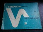 Honda MT50Pa , onderdelenboek 1979, Fietsen en Brommers, Handleidingen en Instructieboekjes, Gebruikt, Ophalen of Verzenden