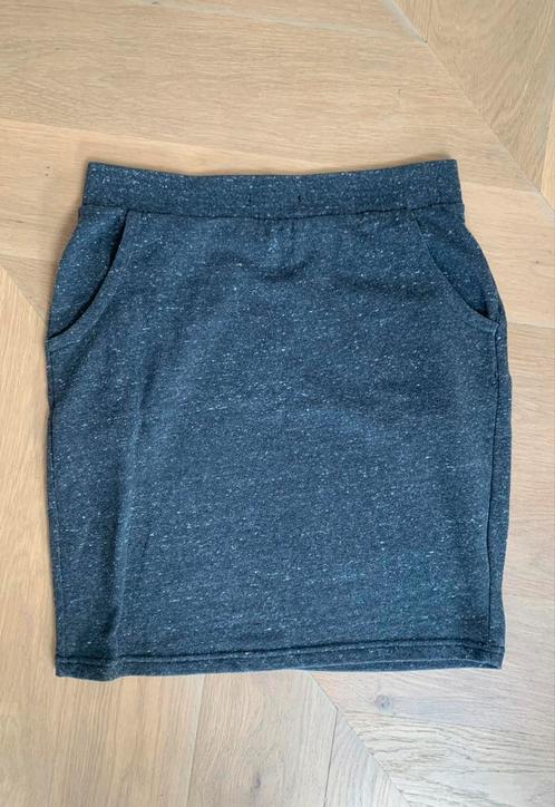 Rokje donkergrijs - Hema maat M, Kleding | Dames, Rokken, Gedragen, Grijs, Boven de knie, Ophalen of Verzenden