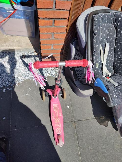micro mini step roze, Fietsen en Brommers, Steps, Gebruikt, Gewone step, Ophalen