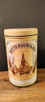 Vintage bitterkoekjes blik De Winters banketbakkerij Alkmaar, Verzamelen, Blikken, Ophalen of Verzenden, Gebruikt, Koek(jes), Overige merken