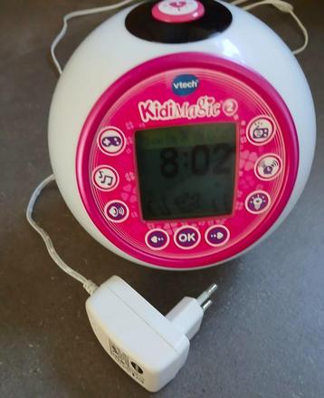 VTech Kidimagic 2 roze wekker met licht, spelletjes, muziek  beschikbaar voor biedingen