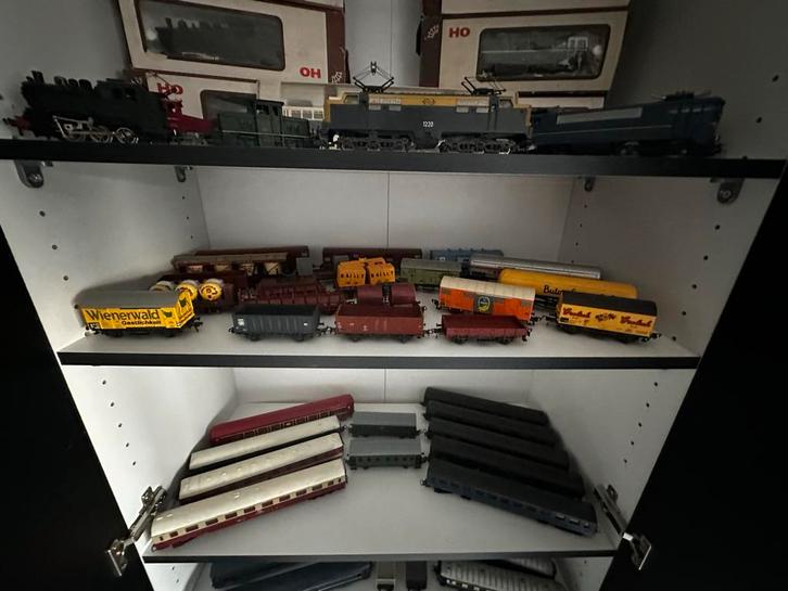 Complete HO Modelspoorbaan Lima & Fleischmann, Hobby en Vrije tijd, Modeltreinen | H0, Gebruikt, Treinset, Gelijkstroom, Lima