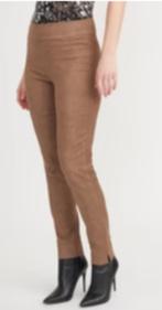 Joseph Ribkoff prachtig suede stretch broek mt 42 ZGAN, Bruin, ., Maat 42/44 (L), Joseph Ribkoff