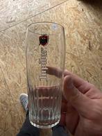 Jupiler bierglazen incl glaskratten, Ophalen, Zo goed als nieuw, Bierglas