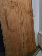 Eikenhouten boomstam tafel blad /plank 162 x 86 x 5,5 cm, Doe-het-zelf en Verbouw, Hout en Planken, Ophalen, Gebruikt, Eiken, Plank