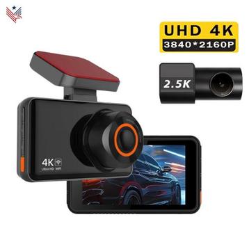 DualDashcam 4K Voor & Achter, Nachtzicht & Parkeerbewaking beschikbaar voor biedingen