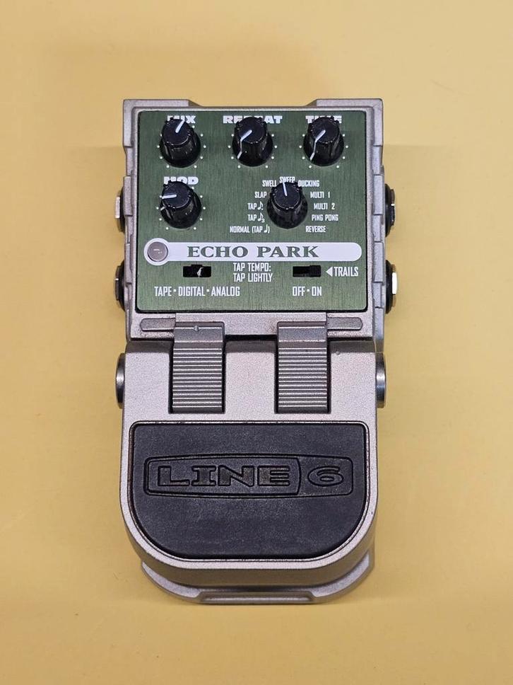 Line 6 Echo Park Delay, Muziek en Instrumenten, Effecten, Zo goed als nieuw, Delay of Echo, Ophalen of Verzenden