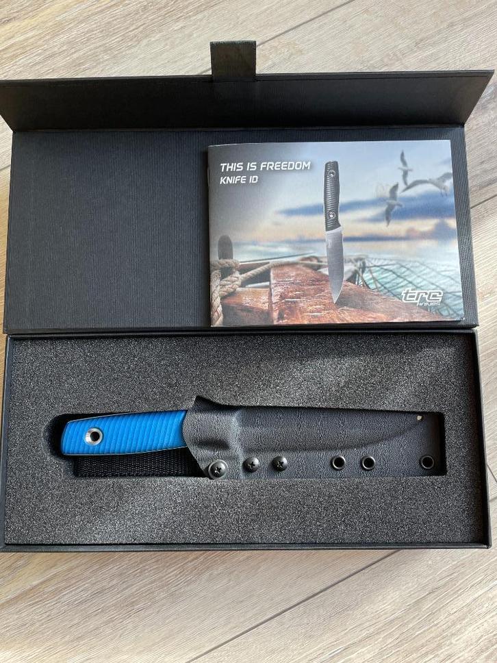 TRC Knives This is freedom (Elmac, convex) limited edition, Caravans en Kamperen, Kampeergereedschap, Nieuw, Ophalen of Verzenden